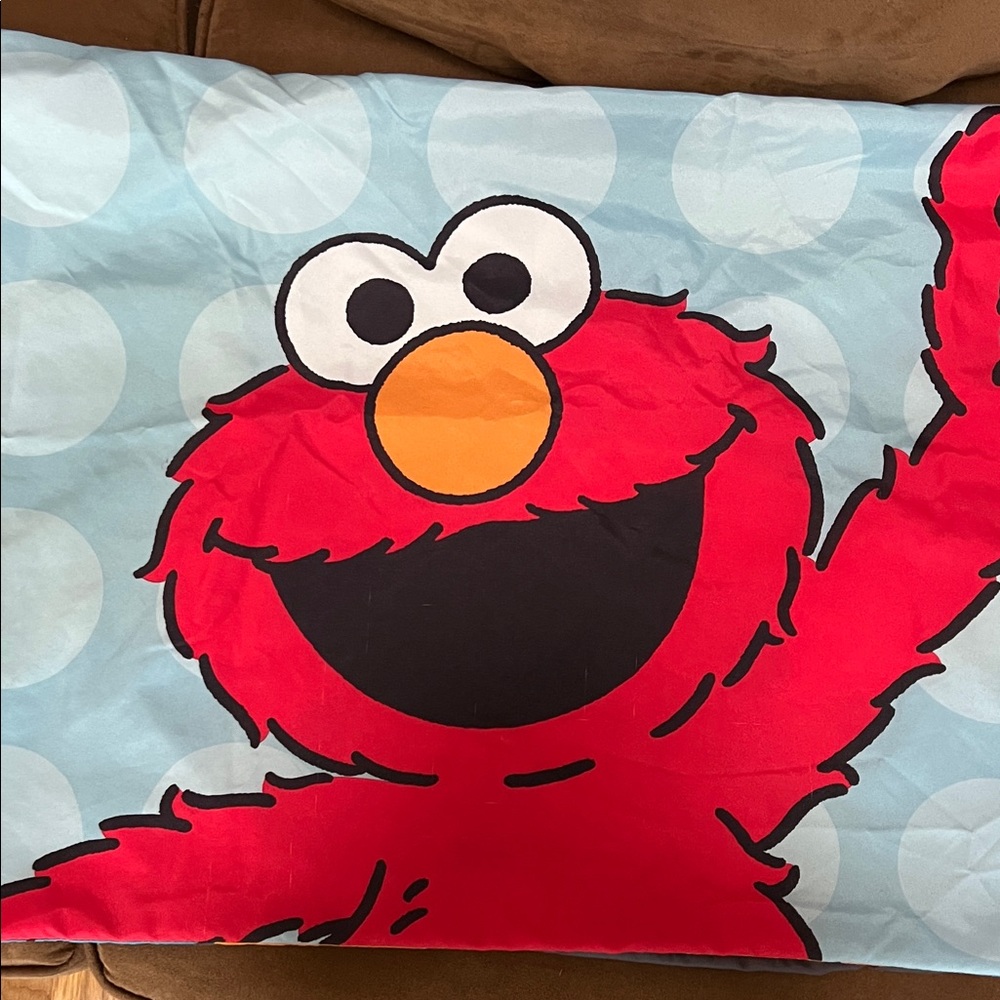 Sesame street and construction toddler sheets